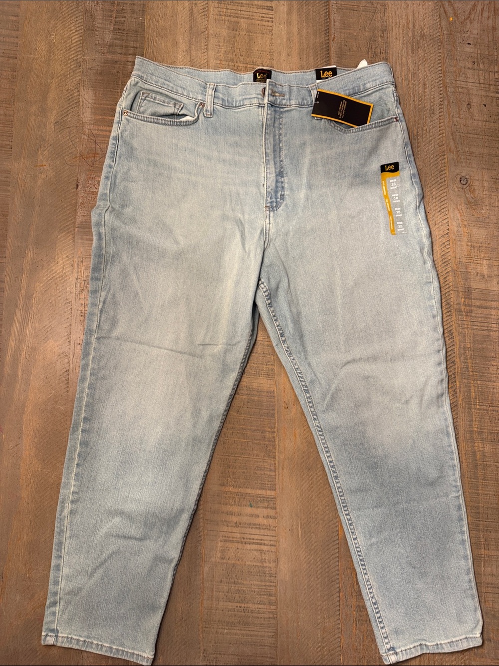 Lee Women's Relaxed Fit Jeans in Light Blue Wash